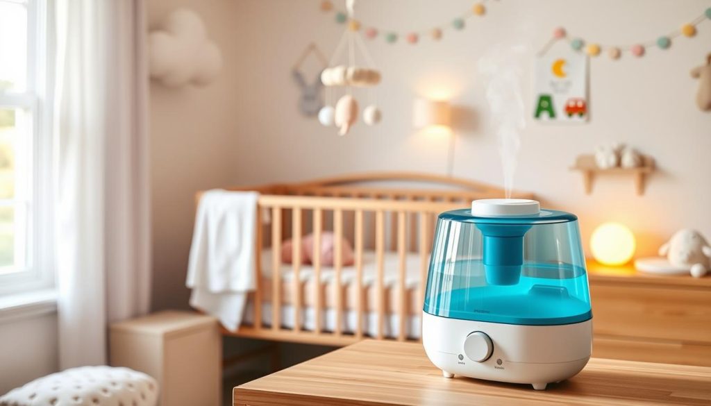 humidifier placement in baby room