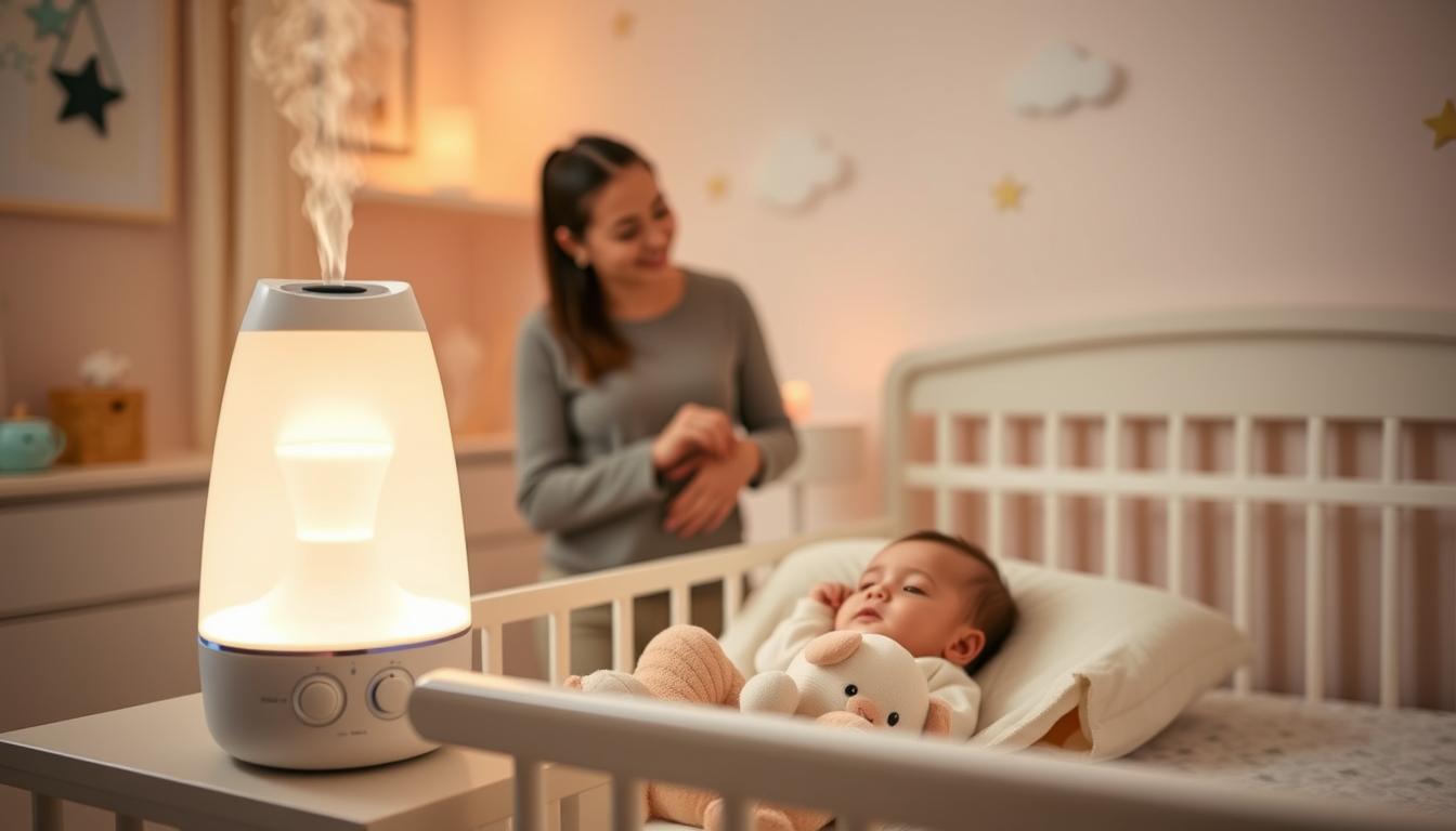 benefits of humidifier for sick baby
